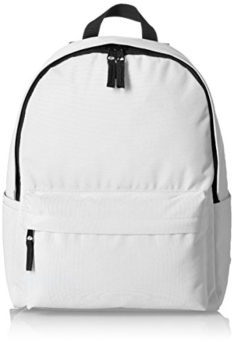Amazonbasics Zh1508073 Zaino Classico Bianco 21 Liters 0
