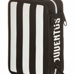 Astuccio 3 Zip Juventus Coaches Bianco Nero Con Materiale Scolastico 18 Pennarelli E 18 Pastelli Giotto Penna Tratto Cancellik 0 4