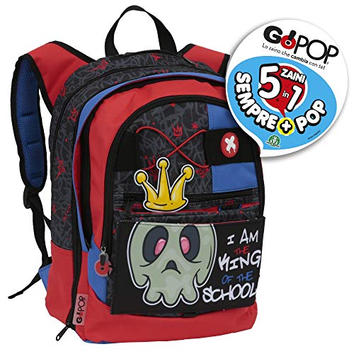 Giochi Preziosi Gopop 19 Zaino Estensibile Nightmare Sacca 43 Cm Multicolore 0