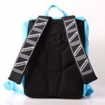 Invicta Zaino Scuola Sdoppiabile Big Logo Fluo Blue Estensibile Elementari E Medie 28 Lt 0 1