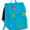 Invicta Zaino Scuola Sdoppiabile Big Logo Fluo Blue Estensibile Elementari E Medie 28 Lt 0