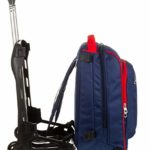 Trolley Tech Invicta Kupang 34 Lt Blu 2 In 1 Zaino Sganciabile Scuola Viaggio 0 1