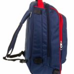 Trolley Tech Invicta Kupang 34 Lt Blu 2 In 1 Zaino Sganciabile Scuola Viaggio 0 2