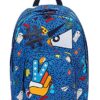 Zaino Dial Face Invicta Blu 38 Lt Doppio Scomparto Tasca Porta Laptop 15 Scuola Tempo Libero 0