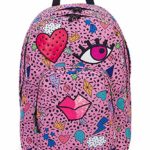 Zaino Dial Face Invicta Rosa 38 Lt Doppio Scomparto Tasca Porta Laptop 15 Scuola Tempo Libero 0