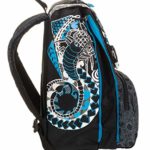 Zaino Estensibile Big Seven Colorsnake 28 Lt Grigio Sdoppiabile Scuola Tempo Libero 0 1