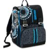 Zaino Estensibile Big Seven Colorsnake 28 Lt Grigio Sdoppiabile Scuola Tempo Libero 0