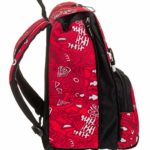 Zaino Estensibile Big Seven Noongar 28 Lt Rosso Sdoppiabile Scuola Tempo Libero 0 1