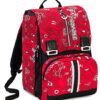 Zaino Estensibile Big Seven Noongar 28 Lt Rosso Sdoppiabile Scuola Tempo Libero 0