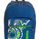 Zaino Extra Fit Seven Colorsnake 31 Lt Blu Doppio Scomparto Scuola Tempo Libero 0 0