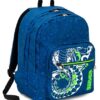 Zaino Extra Fit Seven Colorsnake 31 Lt Blu Doppio Scomparto Scuola Tempo Libero 0