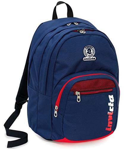 Zaino Format Invicta Kupang 31 Lt Blu Doppio Scomparto Scuola Tempo Libero 0