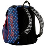 Zaino Scuola Estensibile Invicta Check Blu Rosso 28 Lt Elementari E Medie 0 4