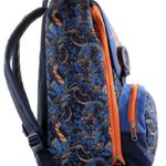Zaino Scuola Estensibile Seven Kylin Blu Arancione 28 Lt Elementari E Medie 0 0