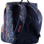 Zaino Scuola Estensibile Seven Kylin Blu Arancione 28 Lt Elementari E Medie 0 3