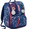 Zaino Scuola Estensibile Seven Maori Blu Lt Elementari E Medie 0