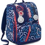 Zaino Scuola Estensibile Seven Maori Blu Lt Elementari E Medie 0