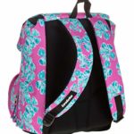 Zaino Square Invicta Pansy 28 Lt Rosa Estensibile Scuola Elementare E Medie 0 3