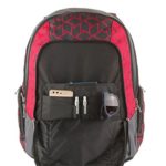 Zaino Scuola Advanced Seven Dice Boy Grigio E Rosso 30 Lt Inserti Rifrangenti 0 1