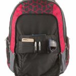 Zaino Scuola Advanced Seven Dice Boy Grigio E Rosso 30 Lt Inserti Rifrangenti 0 3