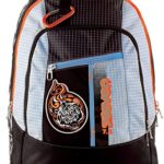 Zaino Scuola Advanced Seven Tribal Boy Moschettone Amovibile Nero 30 Lt Inserti Rifrangenti 0 2