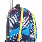 Big Trolley Cuccioli Da Sj 33 Lt Blu Sistema 2in1 Zaino Con Sollevamento Spallacci Per Uso Trolley Scuola Viaggio 0 1