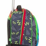 Big Trolley Facce Da Sj 33 Lt Nero Sistema 2in1 Zaino Con Sollevamento Spallacci Per Uso Trolley Scuola Viaggio 0 5