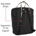 Fjllrven Knken Zaino Unisex Adulto Nero Black Greenland Pattern 38 Centimeters 0 1