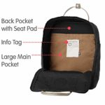 Fjllrven Knken Zaino Unisex Adulto Nero Black Greenland Pattern 38 Centimeters 0 3