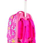Seven Spa Trolley Jack Junior Sj Faccine Viola Rosa 28 Lt Sganciabile E Lavabile Scuola E Viaggio 0 5
