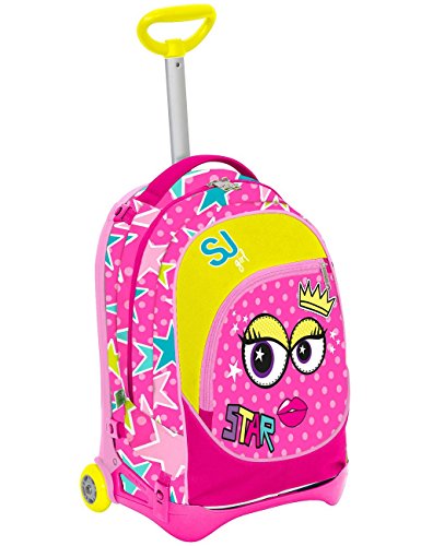 Seven Spa Trolley Jack Junior Sj Faccine Viola Rosa 28 Lt Sganciabile E Lavabile Scuola E Viaggio 0