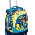 Trolley Big Sj Gang Boy New Azzurro Giallo 33 Lt Uso Zaino Spallacci A Scomparsa Totale Scuola E Viaggio 0