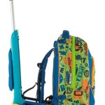 Trolley Jack Junior Sj Gang Blu Verde 28 Lt Sganciabile E Lavabile Scuola E Viaggio 0 3