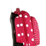 Trolley Tech Invicta Micro Macro Dots Rosa Pois 34 Lt 2in1 Zaino Sganciabile Scuola Viaggio 0 1