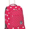 Trolley Tech Invicta Micro Macro Dots Rosa Pois 34 Lt 2in1 Zaino Sganciabile Scuola Viaggio 0