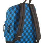 Zaino Invicta Carlson Blu E Nero Plaid Tasca Porta Pc Padded Americano 27 Lt 0 3