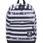 Zaino Invicta Carlson Nero E Bianco Tasca Porta Pc Padded Americano 27 Lt 0