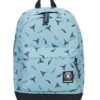Zaino Invicta Carlson Waterfall Parrots Fantasia Azzurra Tasca Porta Pc Padded Americano 27 Lt 0