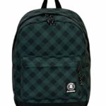 Zaino Invicta Carlson Quadri Verde Tasca Porta Pc Padded Americano 27 Lt 0