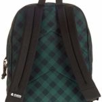 Zaino Invicta Carlson Quadri Verde Tasca Porta Pc Padded Americano 27 Lt 0 2