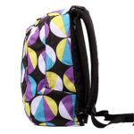 2 In 1 Zaino Reversibile Seven The Double Funny Giallo Viola Azzurro Cuffie Stereo Con Grafica Abbinata Incluse 0 4