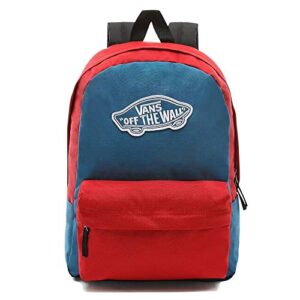 Vans Realm Backpack Blue Sapphiretango Red 0