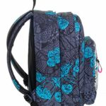 Zaino Extra Fit Seven Colorflower 31 Lt Nero Doppio Scomparto Scuola Tempo Libero 0 0