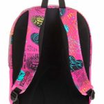 Zaino Extra Fit Seven Shiny Girl 31 Lt Rosa Doppio Scomparto Scuola Tempo Libero 0 1