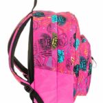 Zaino Extra Fit Seven Shiny Girl 31 Lt Rosa Doppio Scomparto Scuola Tempo Libero 0 2