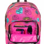 Zaino Extra Fit Seven Shiny Girl 31 Lt Rosa Doppio Scomparto Scuola Tempo Libero 0 3