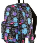 Zaino Ischoolpack Seven Watercolor Nero 27 Lt Con Power Bank Integrato 0 0