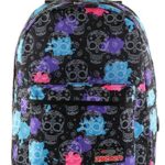 Zaino Ischoolpack Seven Watercolor Nero 27 Lt Con Power Bank Integrato 0 1