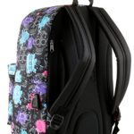 Zaino Ischoolpack Seven Watercolor Nero 27 Lt Con Power Bank Integrato 0 4