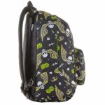 Zaino Reversibile The Double Skull Boy Nero Con Cuffie Stereo Soft Touch 27 Lt 2in1 Scuola Tempo Libero 0 4